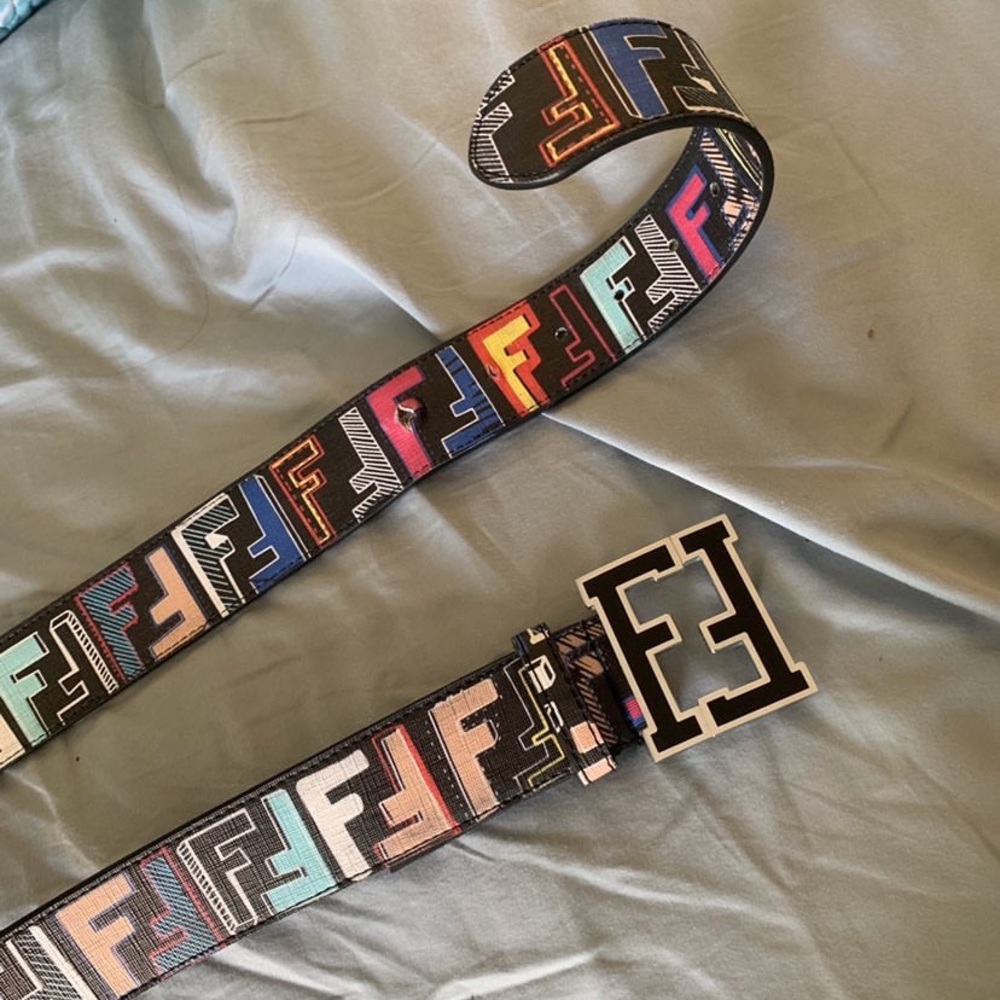 FENDI MULTICOLOR BELT (REAL)